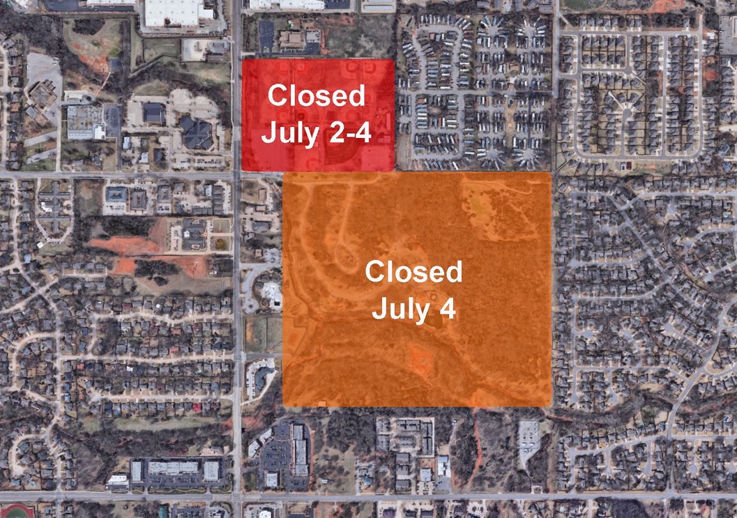 Hafer Park to See Closures for Libertyfest Fireworks The Edmond Way