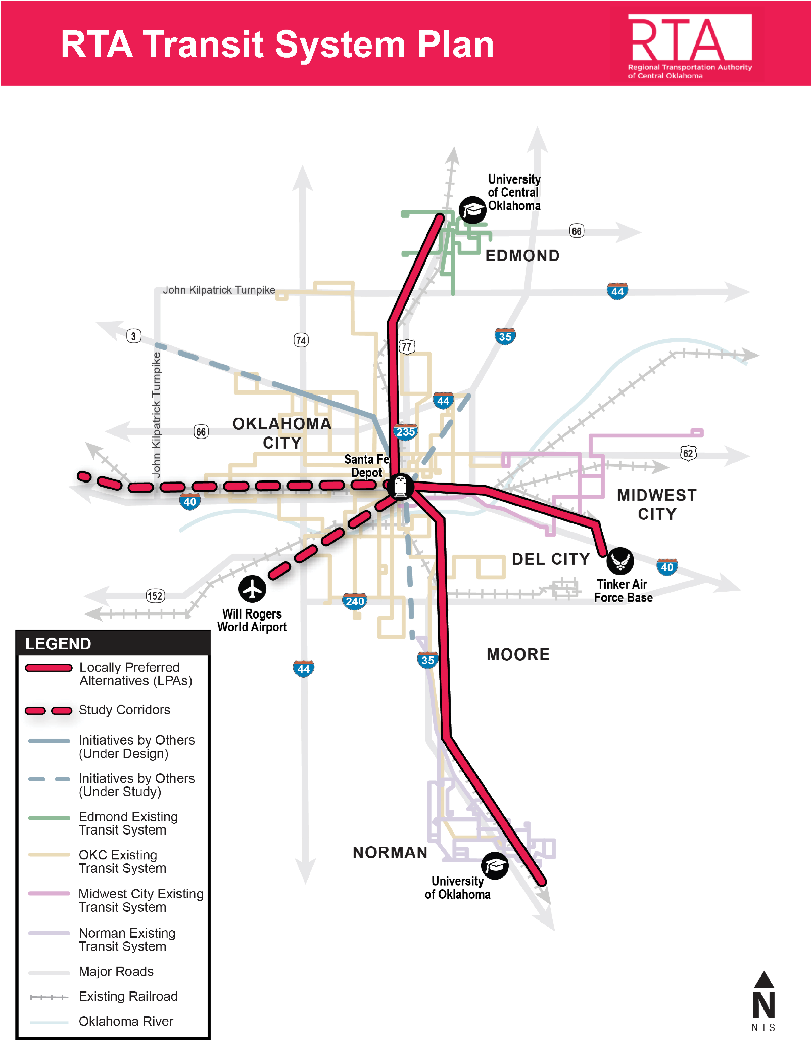 RTA Transit System Plan